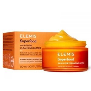 ELEMIS Superfood AHA Glow Facial Cleanser Butter 3oz Full Size NEW in Box